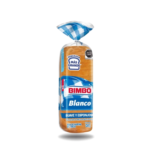 Pan blanco bimbo 620g (grande)
