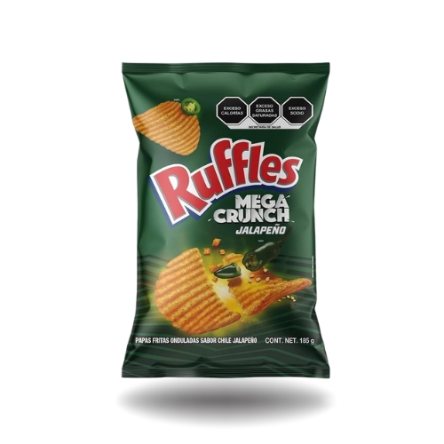 Ruffles mega crunch salsa verde 50g