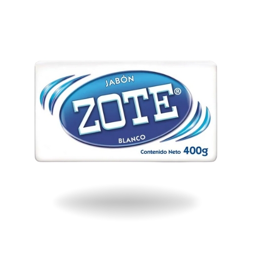 Jabon Zote blanco 400g