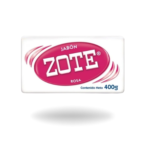 Jabon Zote rosa 400g