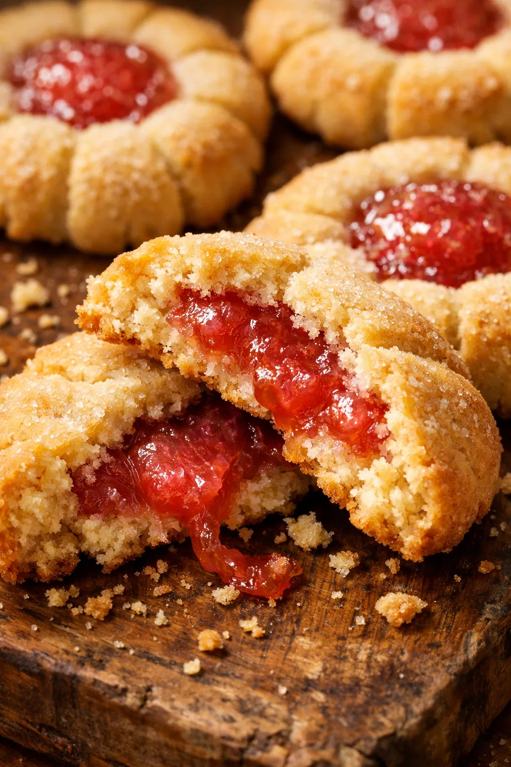 Biscoito de Goiaba - Close-up detail of guava filling
