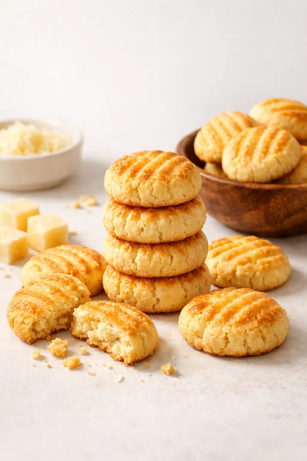 Sequilhos de Queijo - Artisanal cheese shortbread cookies