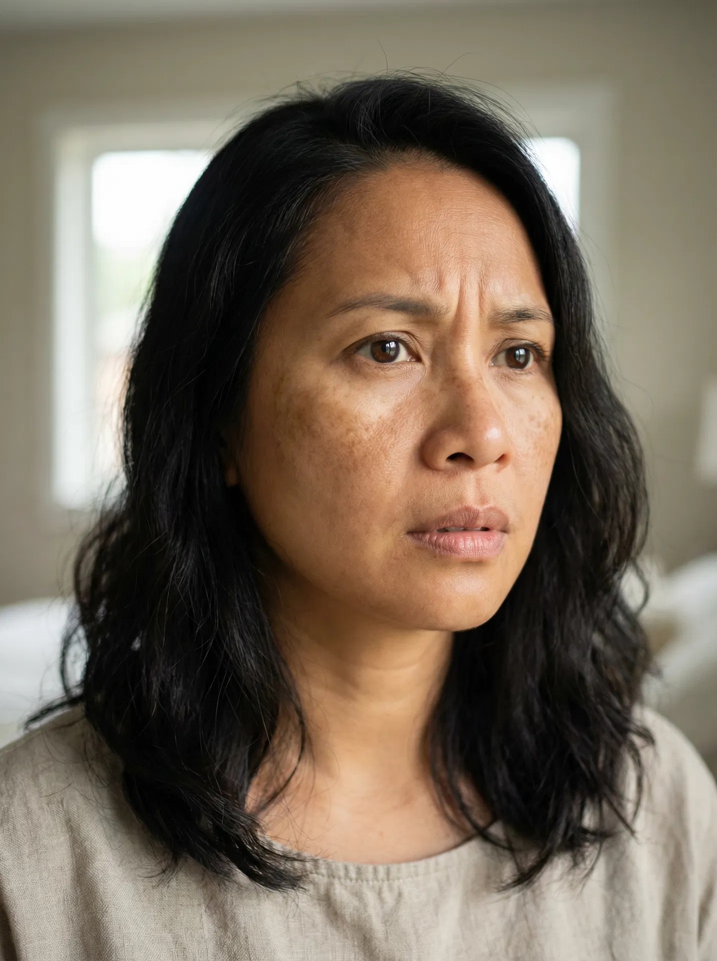 Before – melasma dark spots