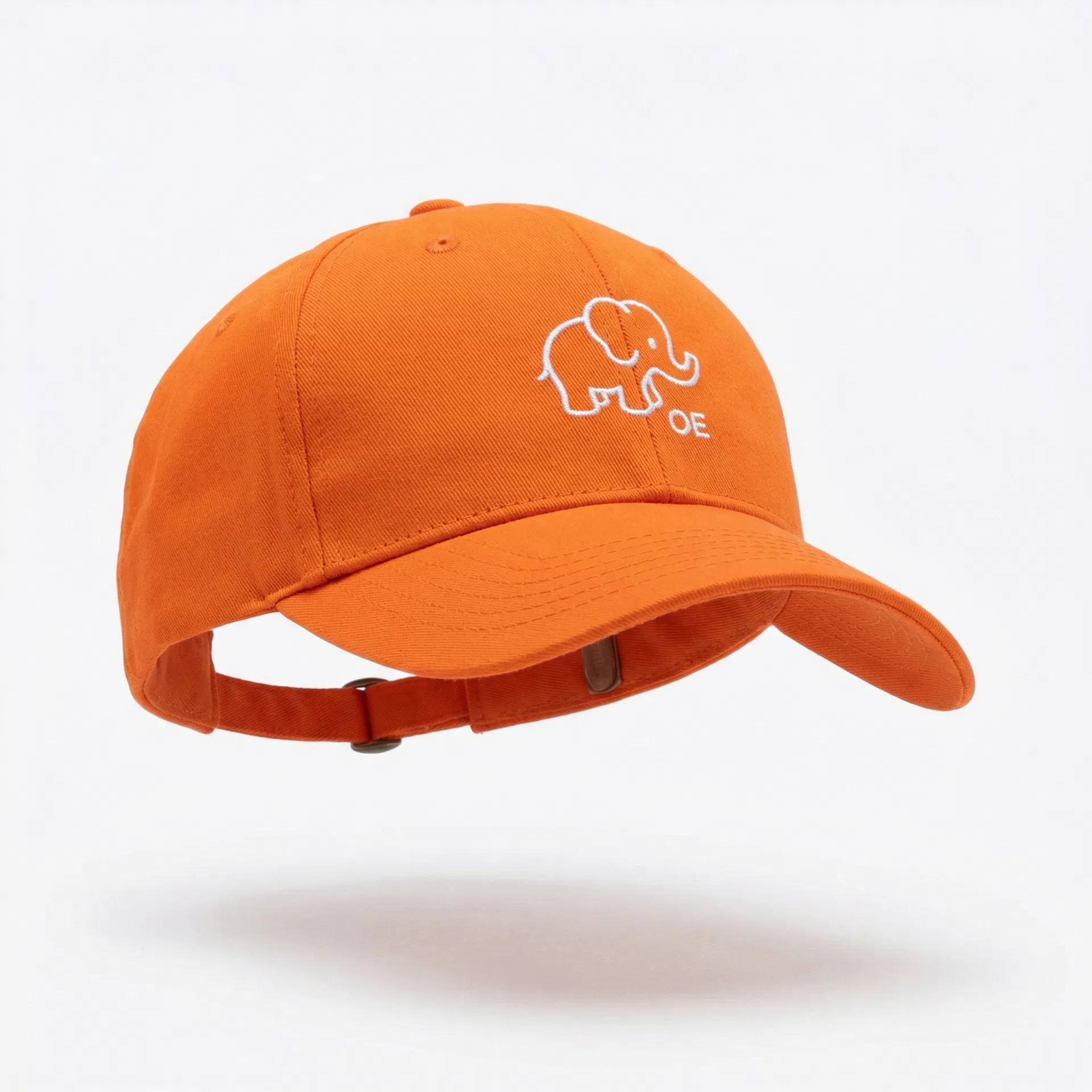 Orange Elephant Cap