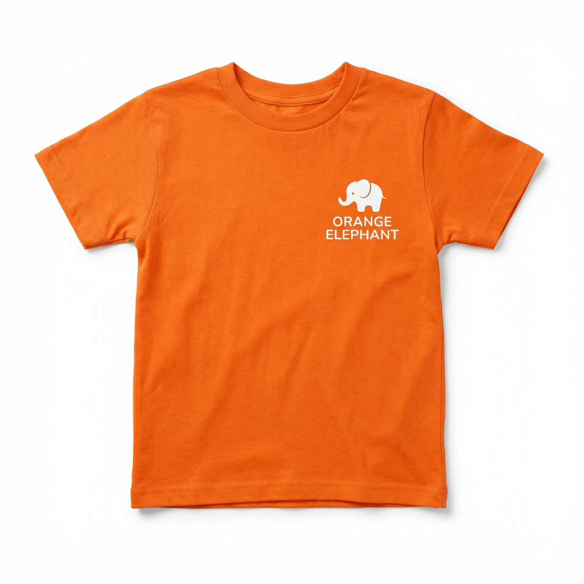 Orange Elephant T-Shirt