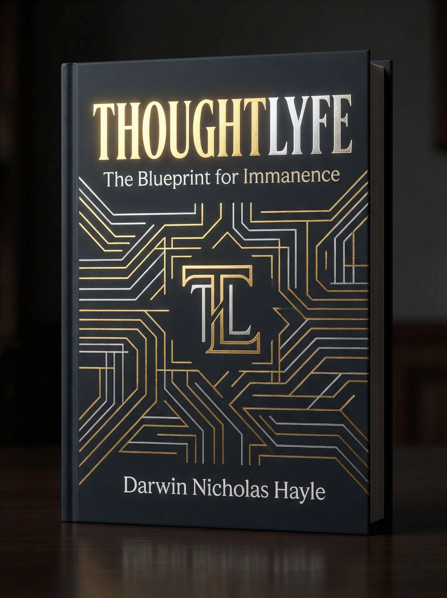 Thoughtlyfe V2 Book Cover - The Blueprint for Immanence