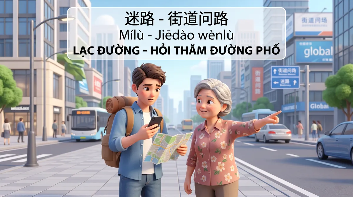 LẠC ĐƯỜNG - HỎI THĂM ĐƯỜNG PHỐ