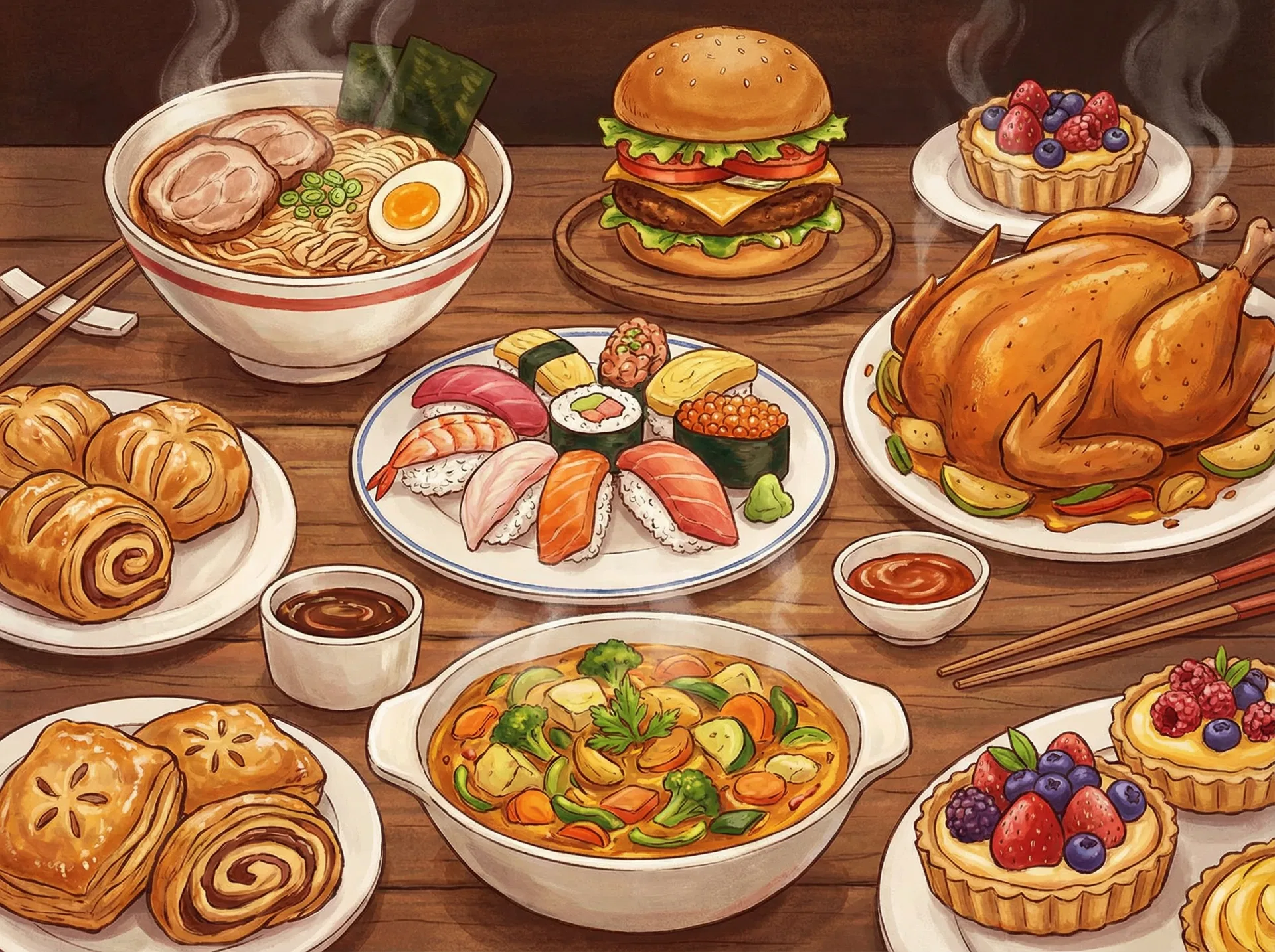 Bạn thích ăn gì?