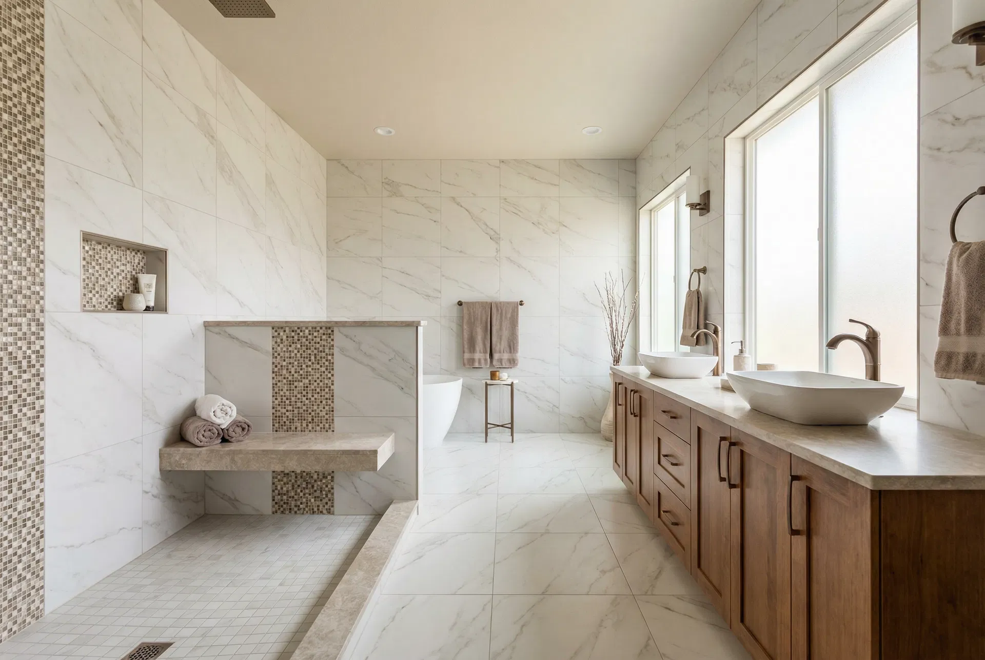 Master bathroom remodel