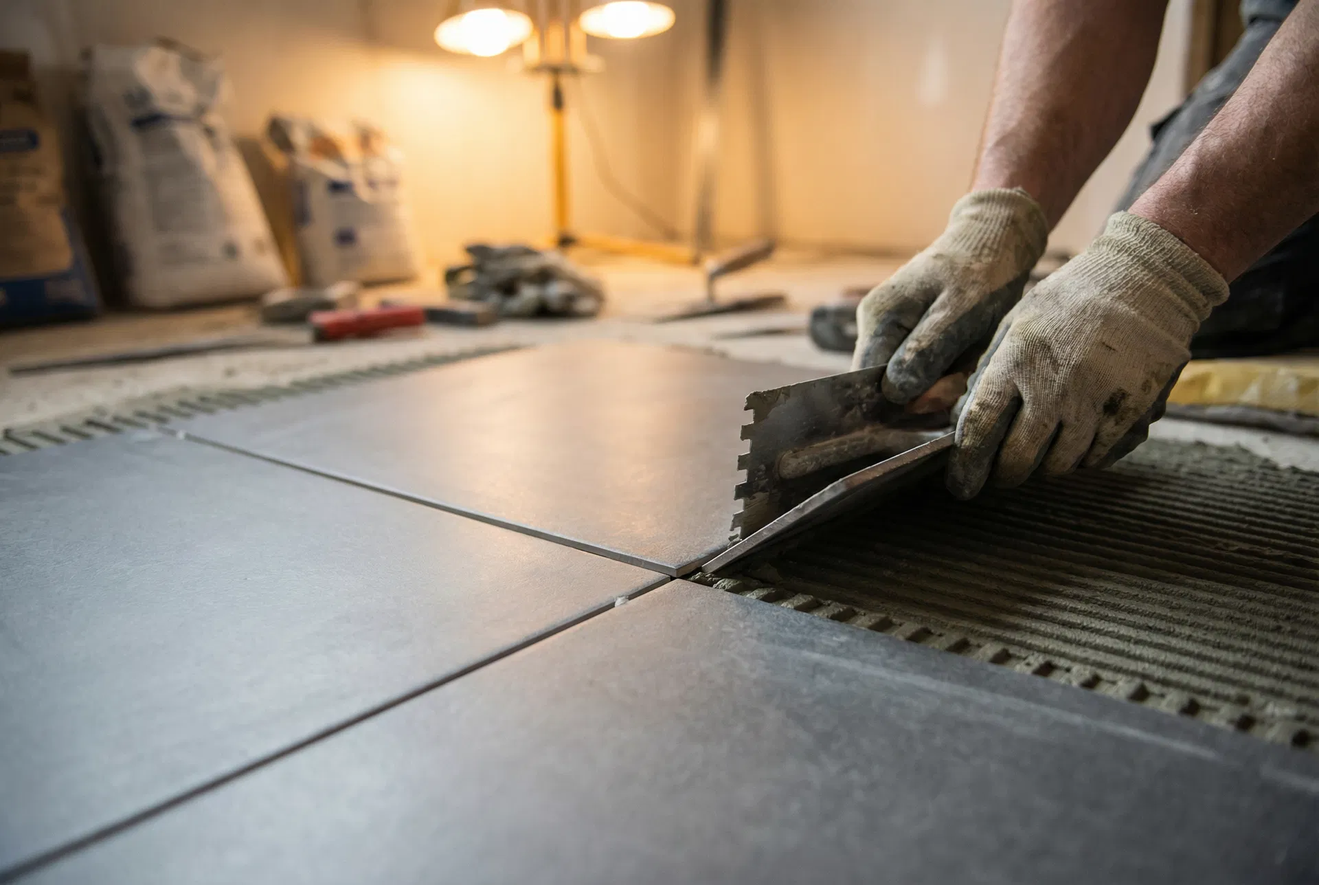 Expert tile installation craftsmanship in Portland Oregon