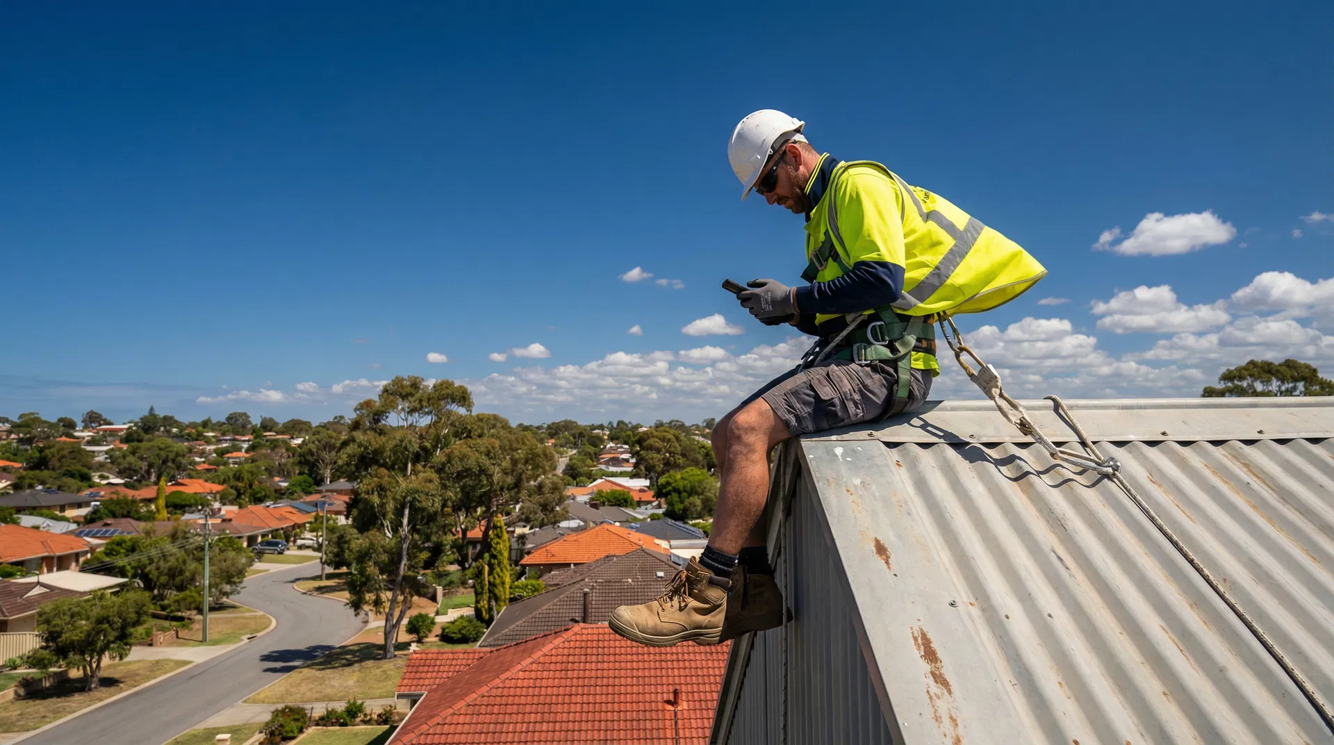 Three Storeys Up. On a Call. No Pen.