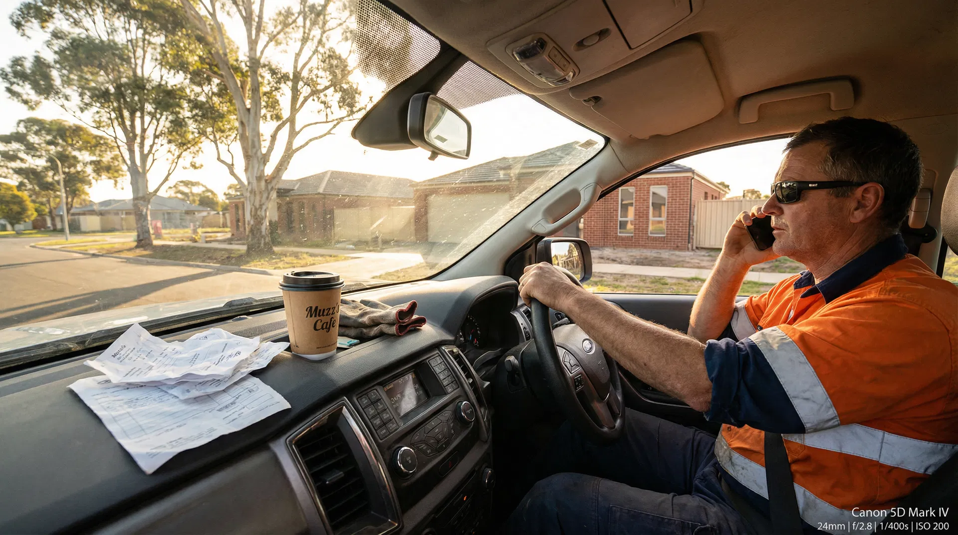 Between Jobs. On the Phone. Can't Write It Down.