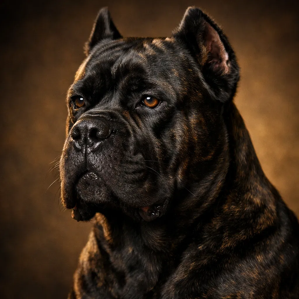 Majestic Cane Corso breed portrait