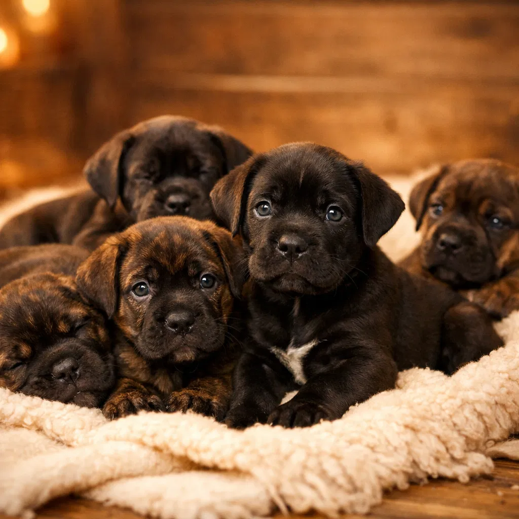 Adorable litter of Cane Corso puppies