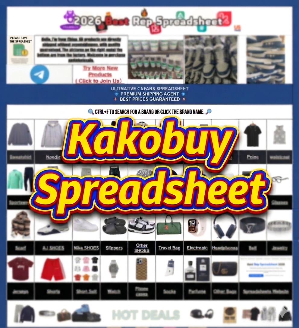 Mastering the Kakobuy Spreadsheet: Your 5-Step Guide to Replica Shopping in 2026