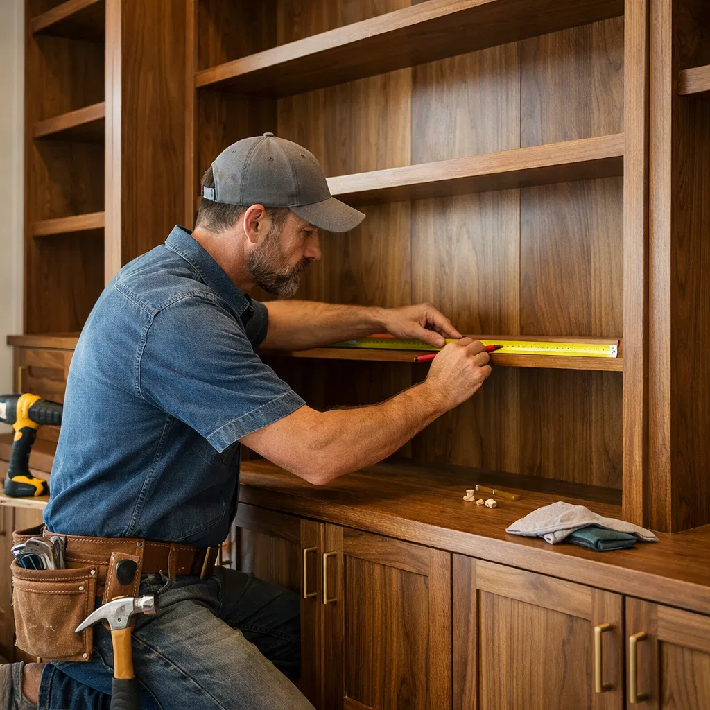 Skilled carpentry work