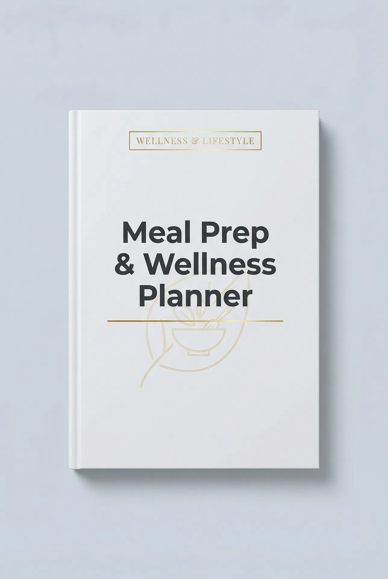 Meal Prep & Wellness Planner