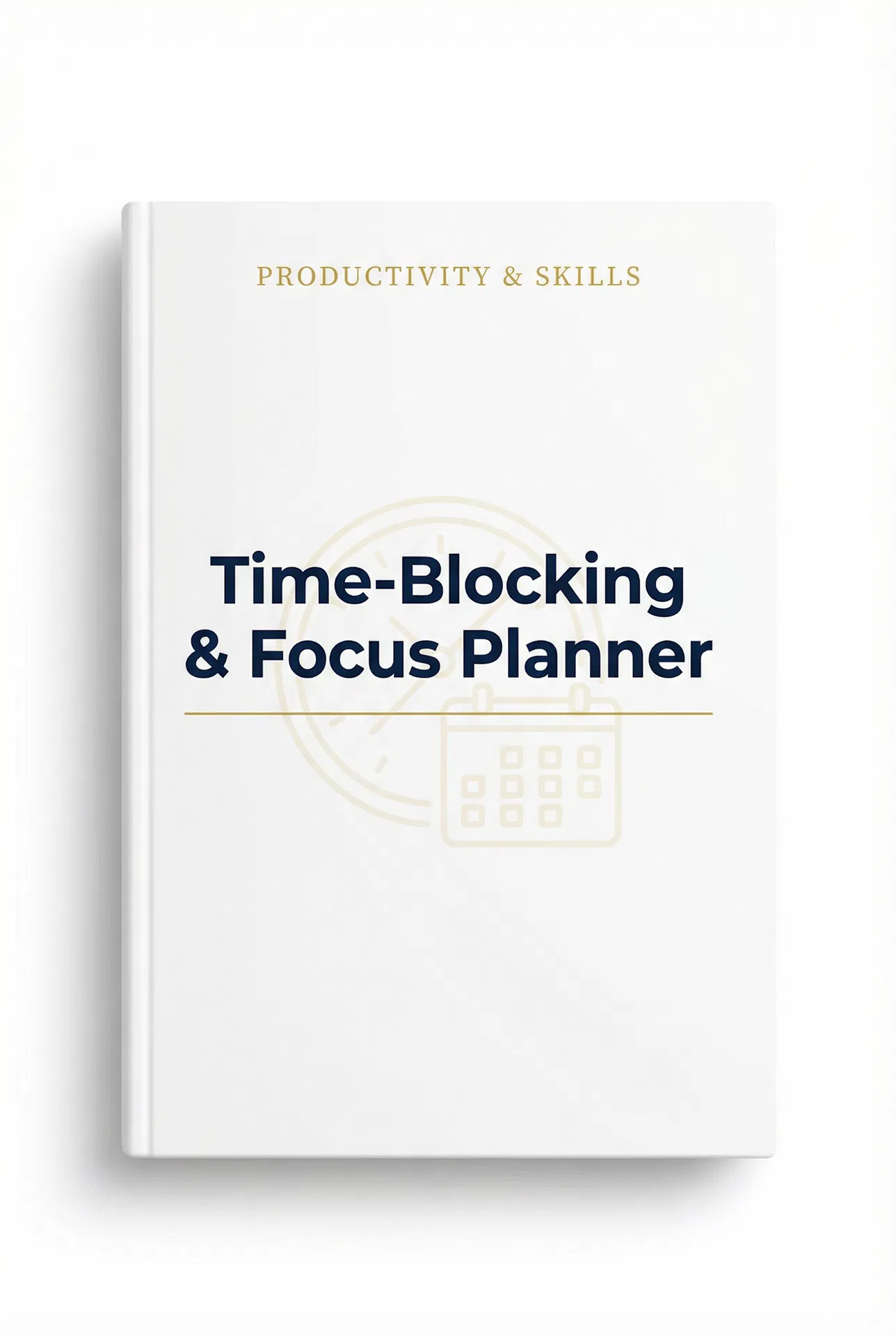 Time-Blocking & Focus Planner