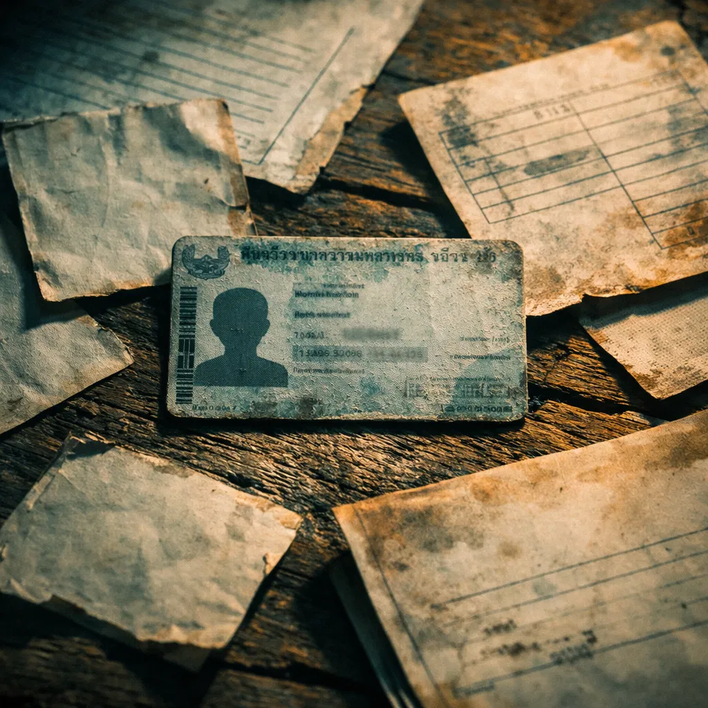 Weathered identity documents