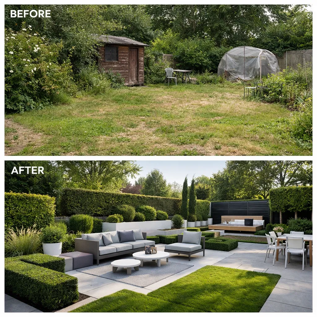 Transformation de Jardin Complet