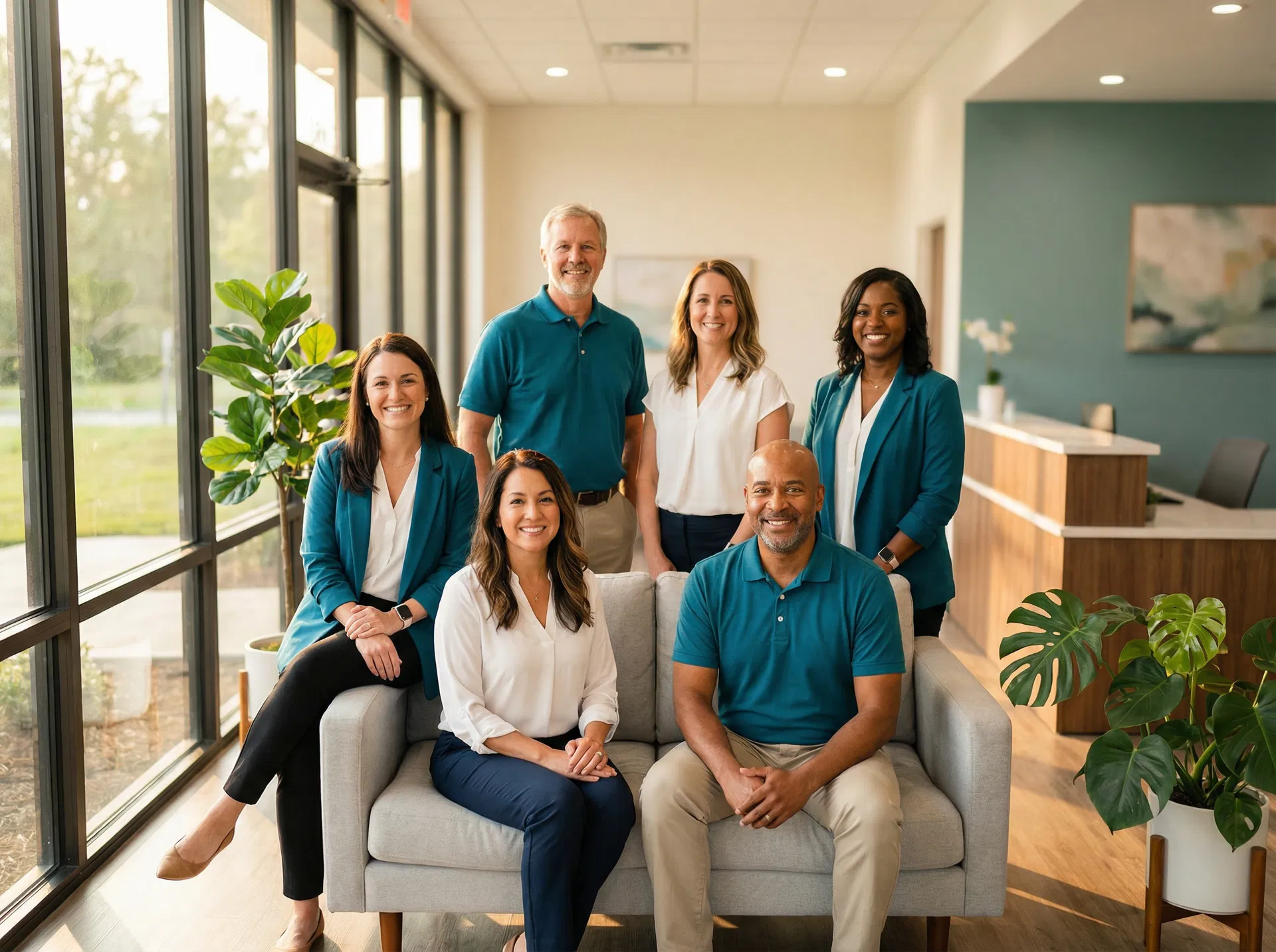 The Moonlight Care Services team in their Toledo, Ohio office