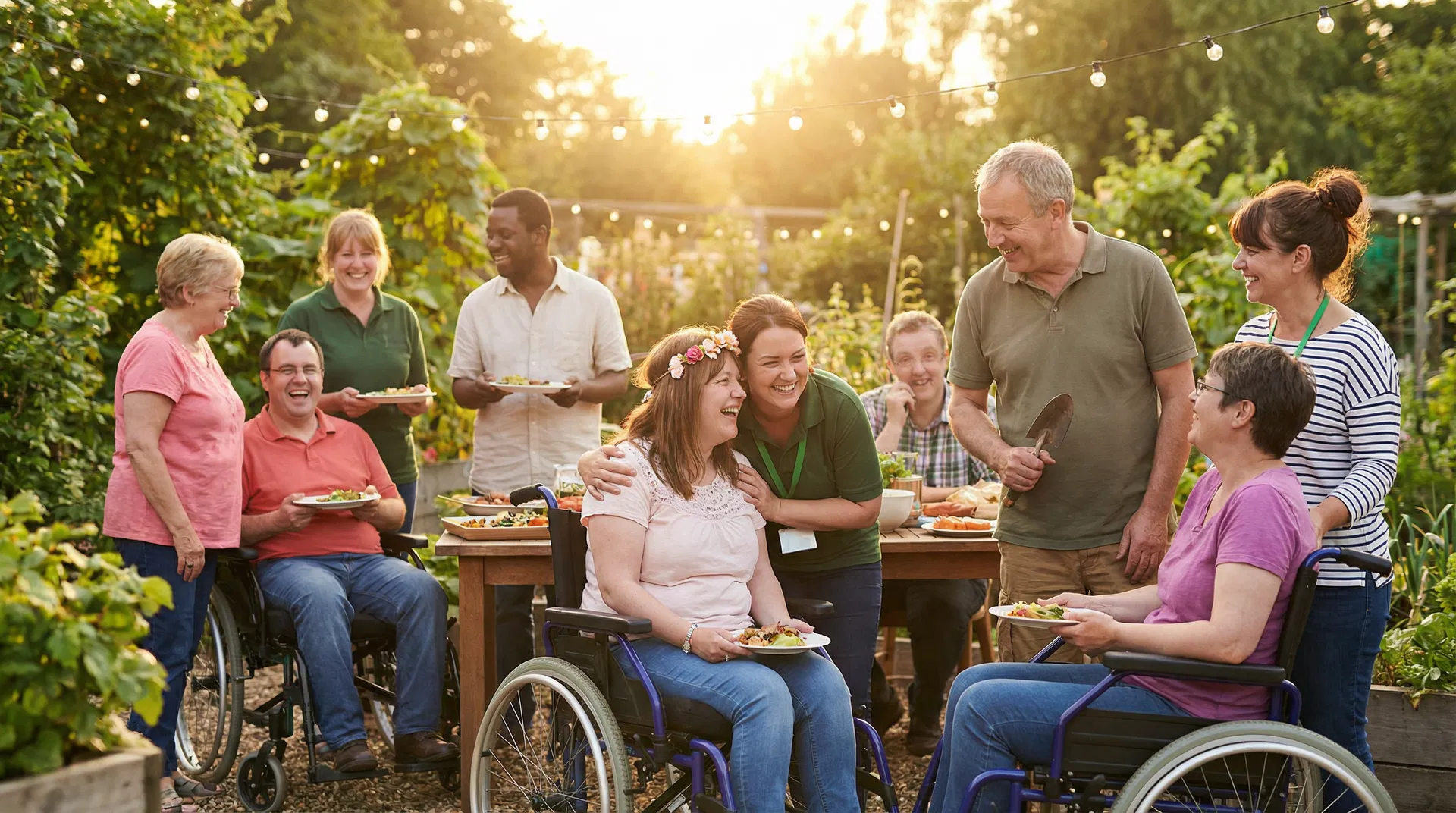 Diverse community supported by Moonlight Care