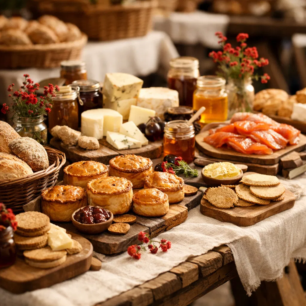 Local artisan food at Tarland Festival