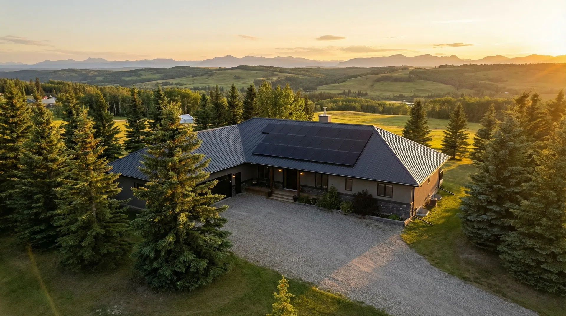 Foothills Acreage — Rocky View County, AB