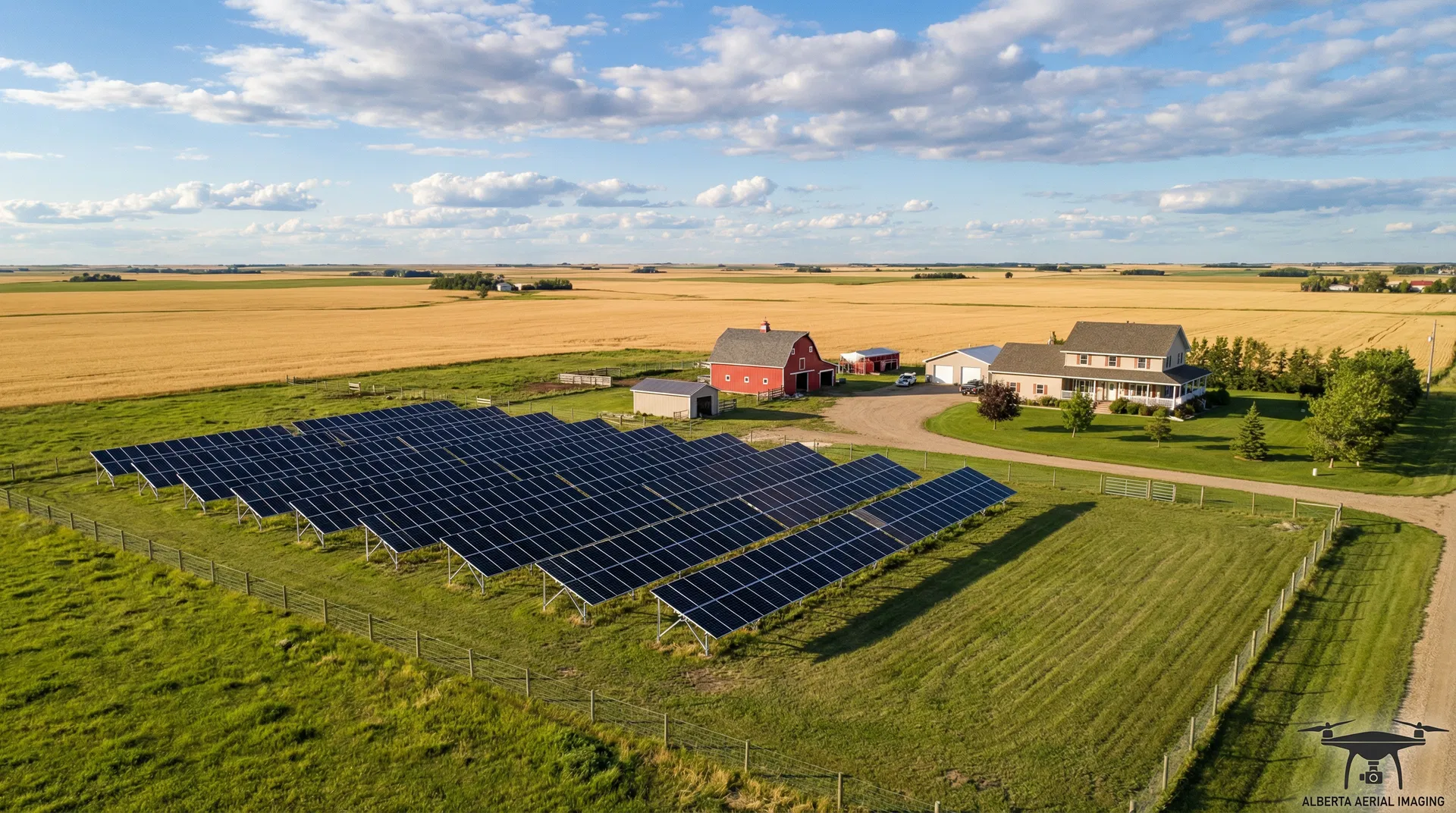 Farm Ground-Mount — Kneehill County, AB