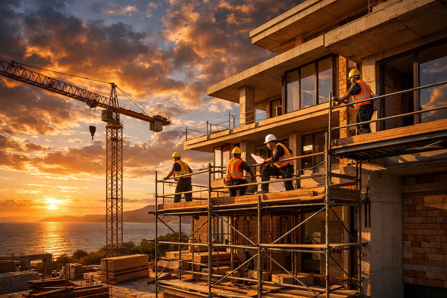 Temelden Çatıya İnşaat