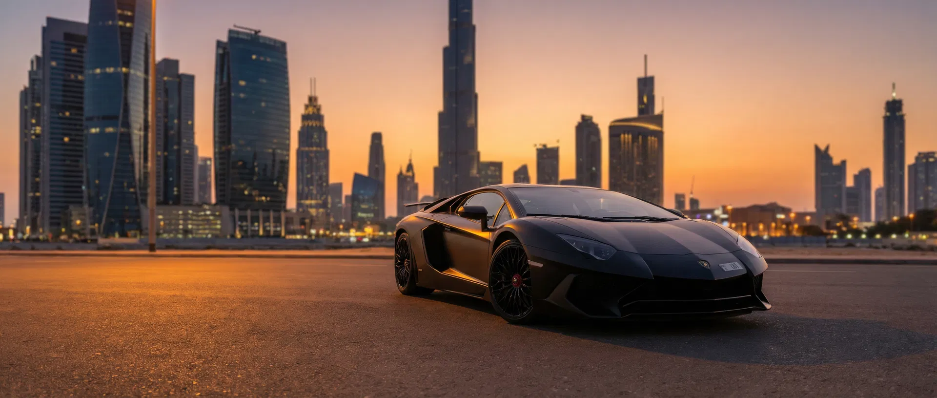 Luxury car in Dubai