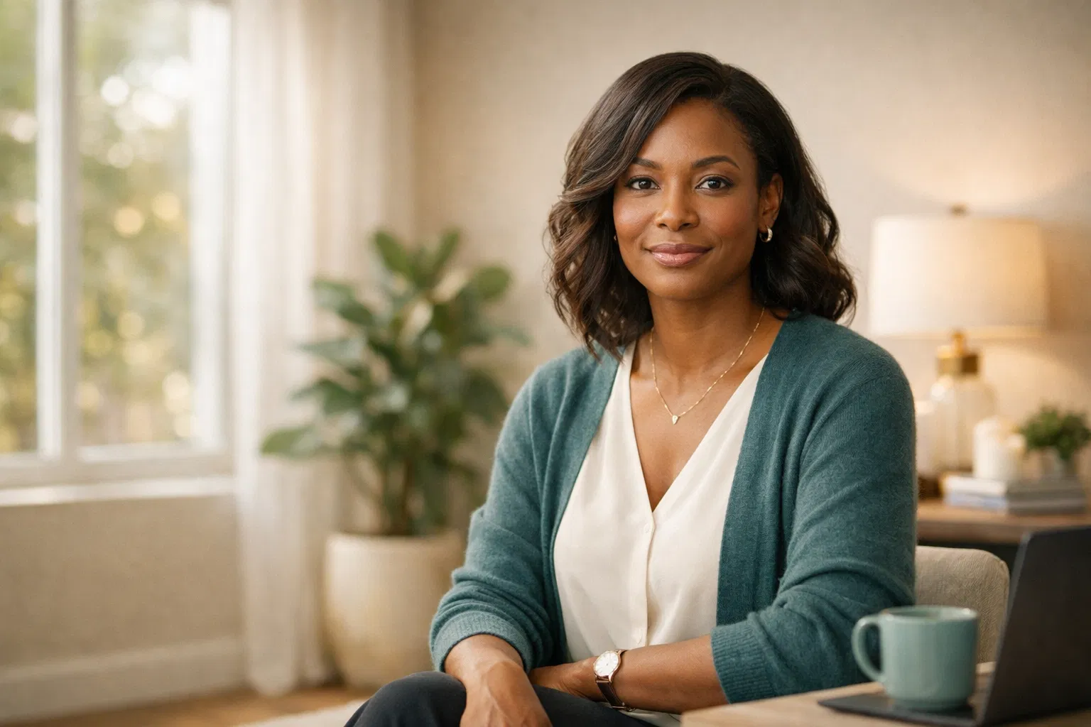 Peaceful wellness environment