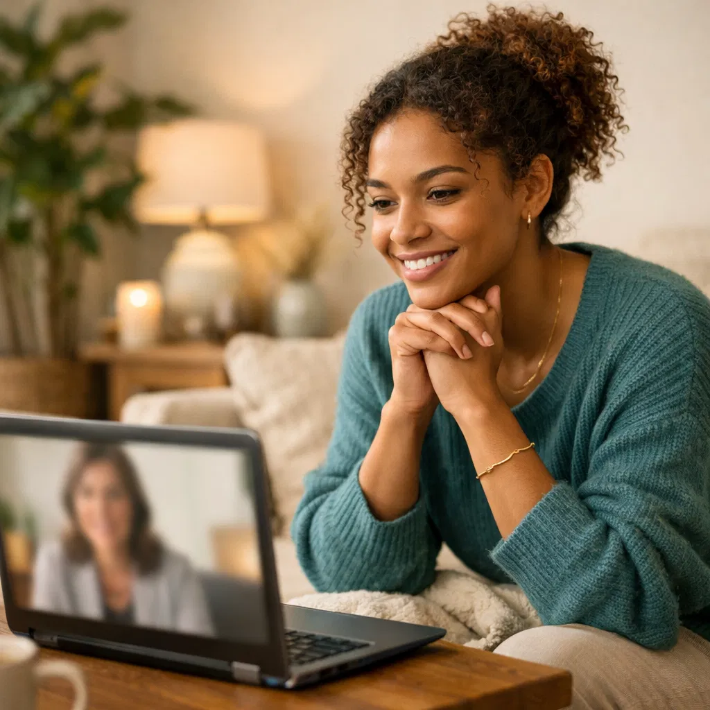 Telehealth mental health session