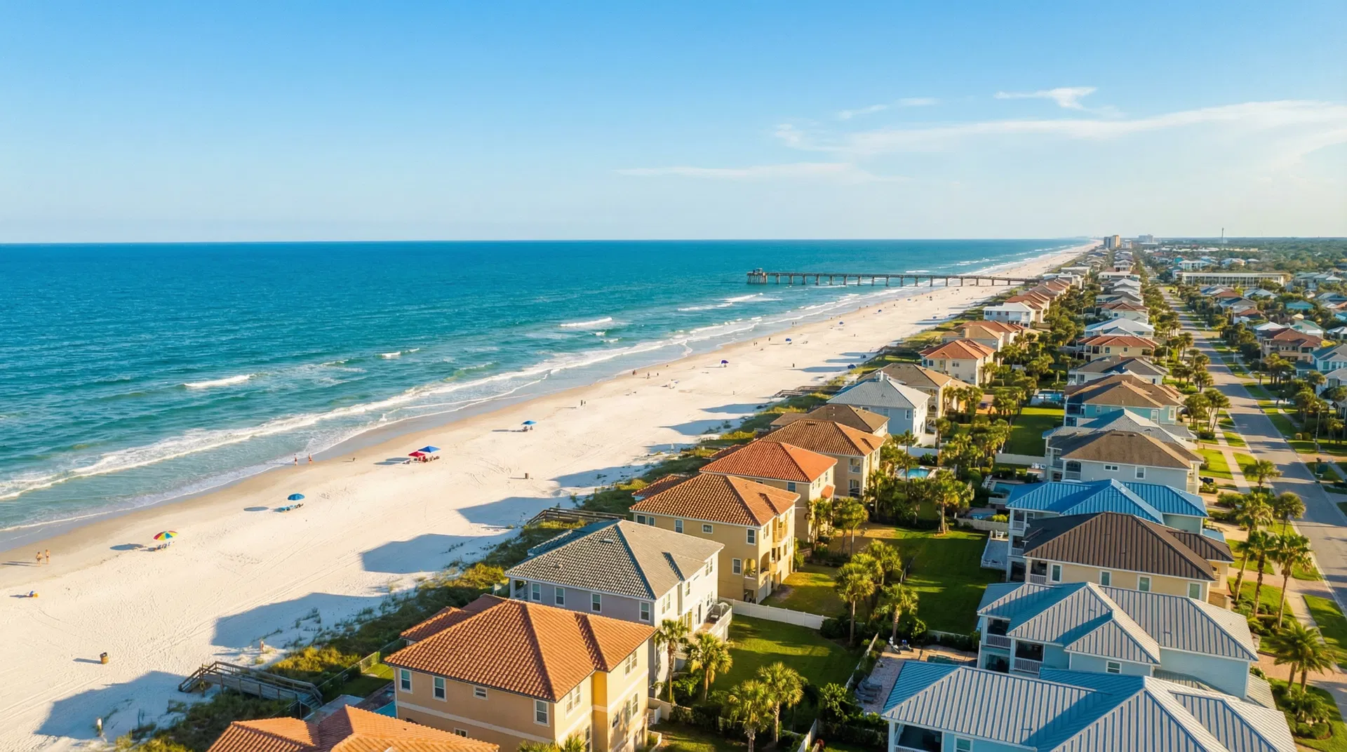 Jacksonville Beach coastal homes