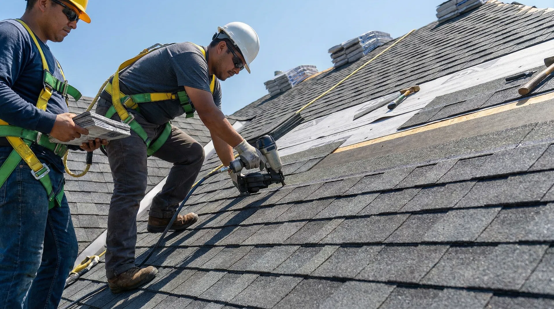 Residential roof replacement