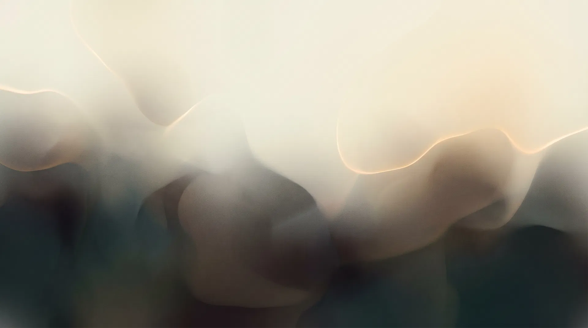 Abstract moody texture representing mental static dissolving into calm