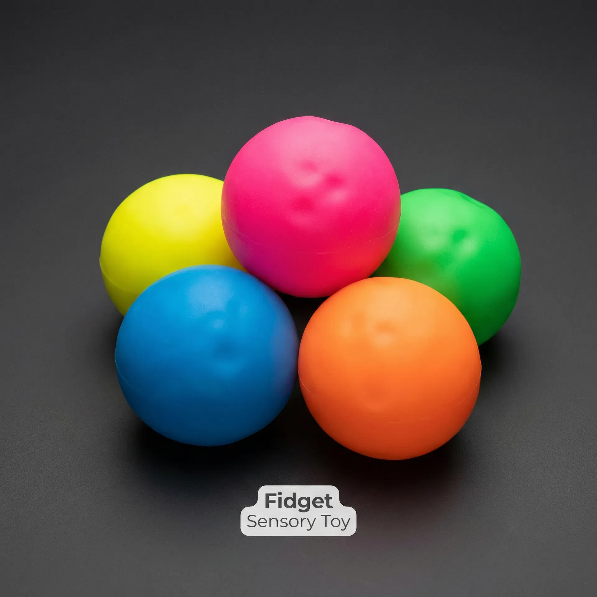Squishy Stress Balls 5-Pack