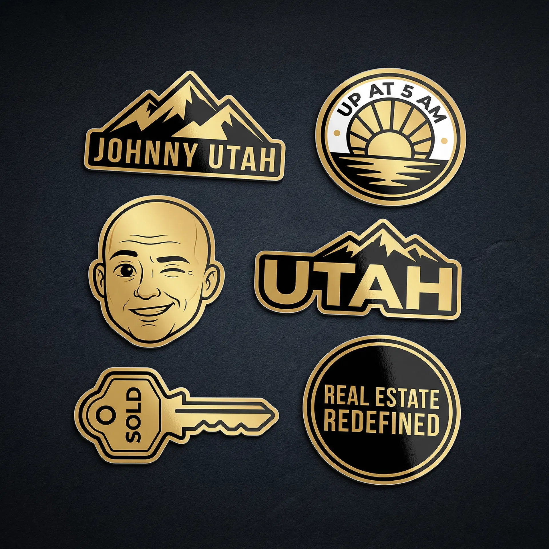 Johnny Utah Sticker Pack (6 pcs)