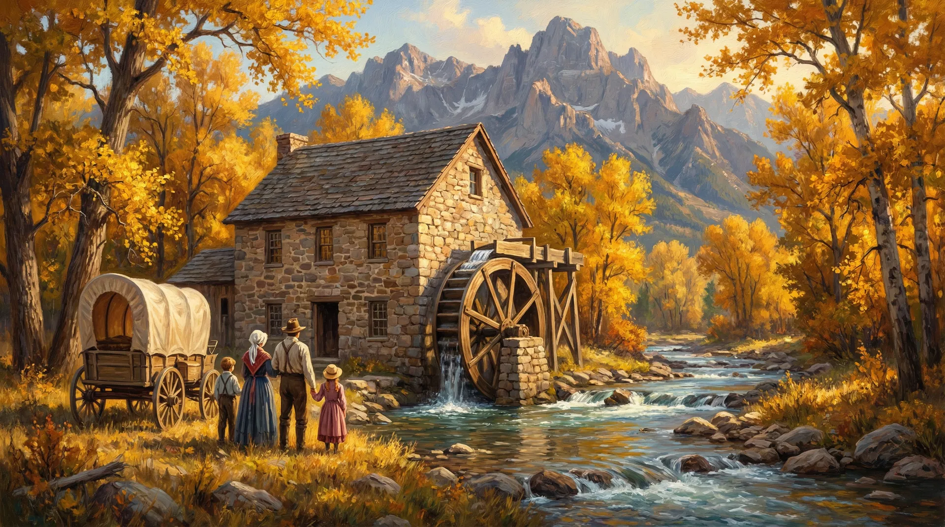 The Old Rock Grist Mill