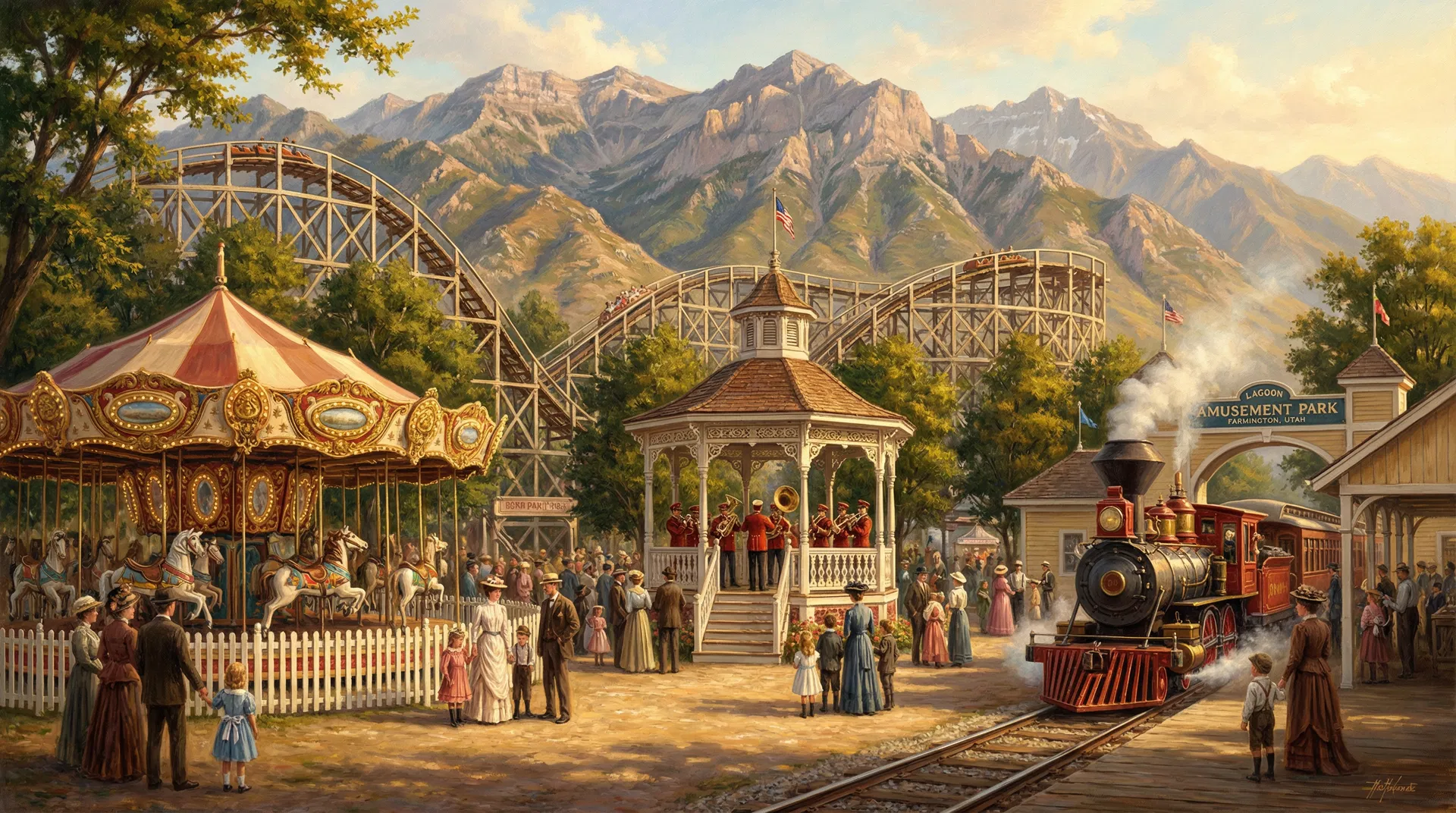 Lagoon Amusement Park