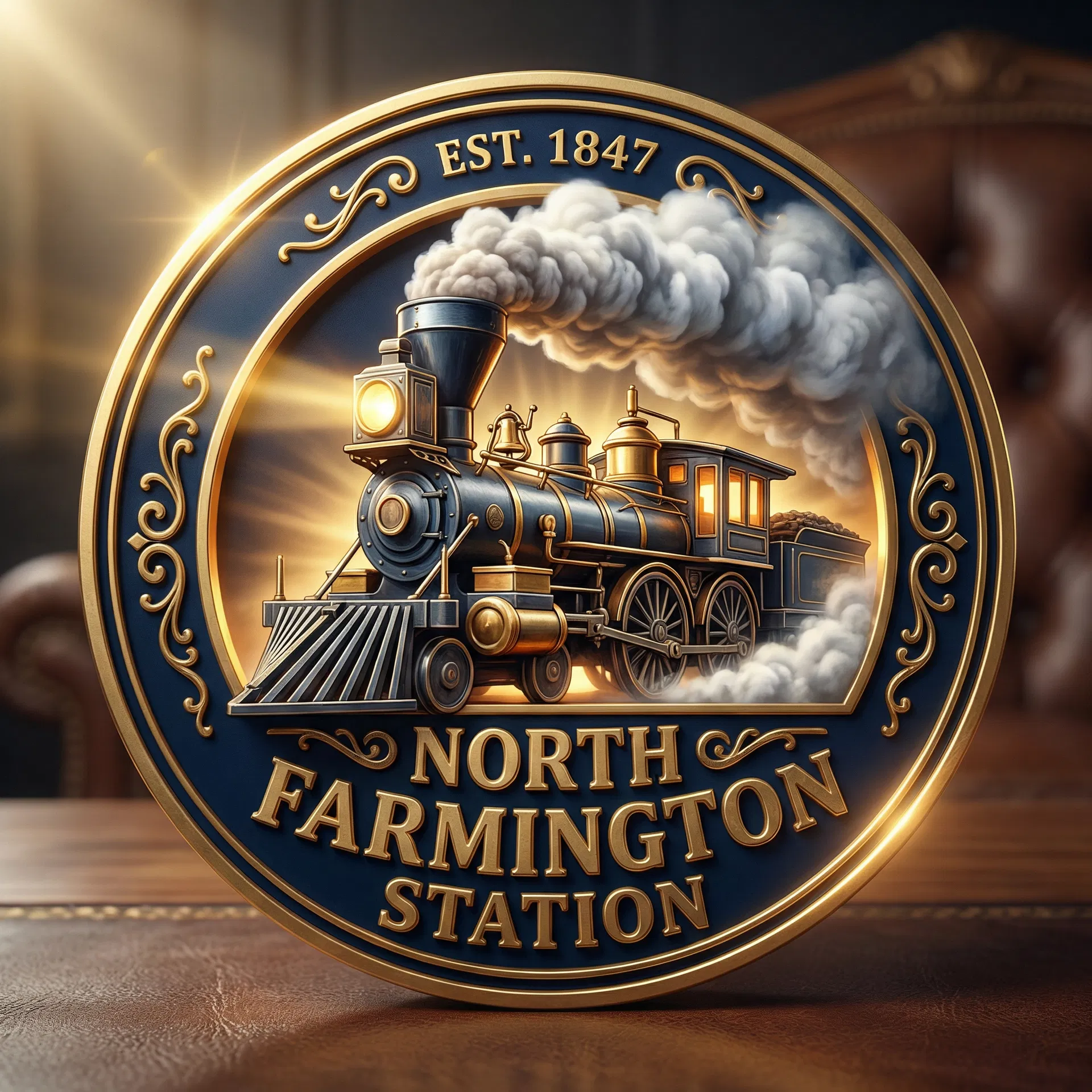 North Farmington Station — Est. 1847