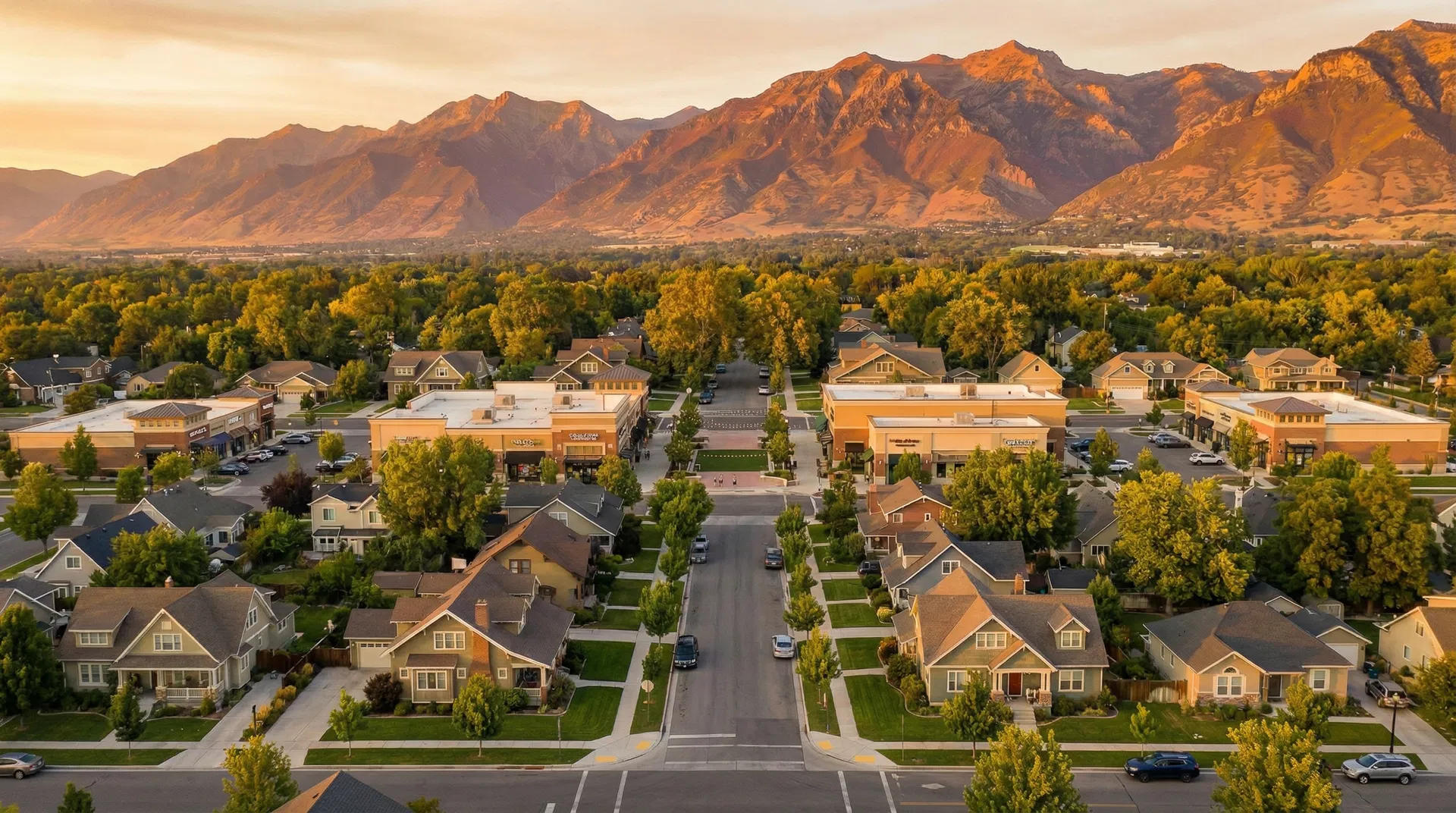 Centerville Utah aerial view