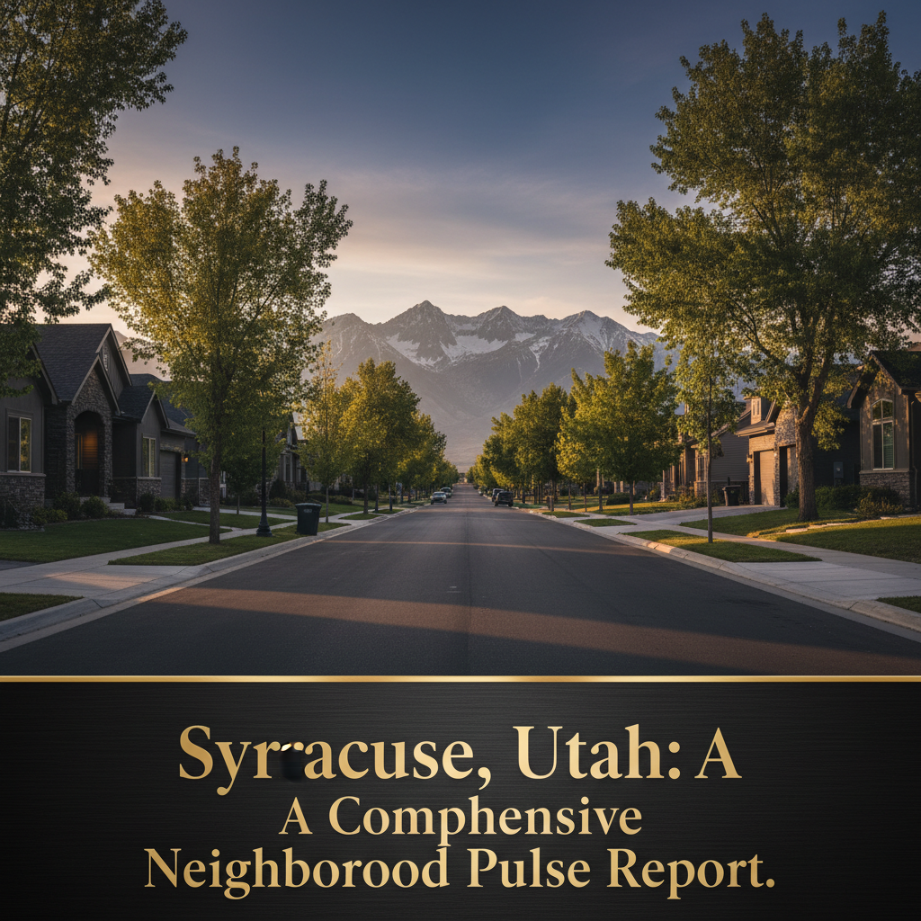 Syracuse, Utah: A Comprehensive Neighborhood Pulse Report