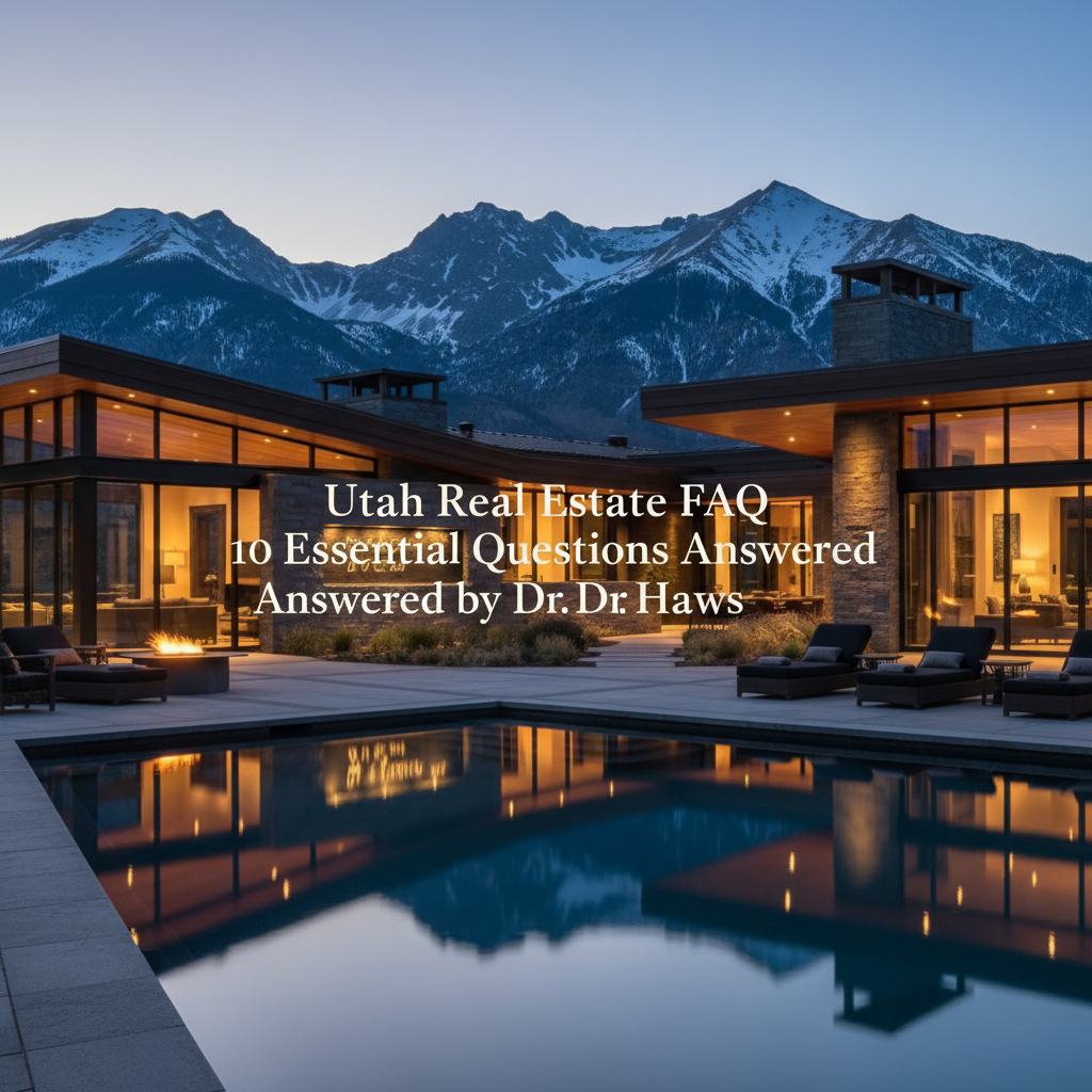 Utah Real Estate FAQ: 10 Essential Questions Answered by Dr. Haws
