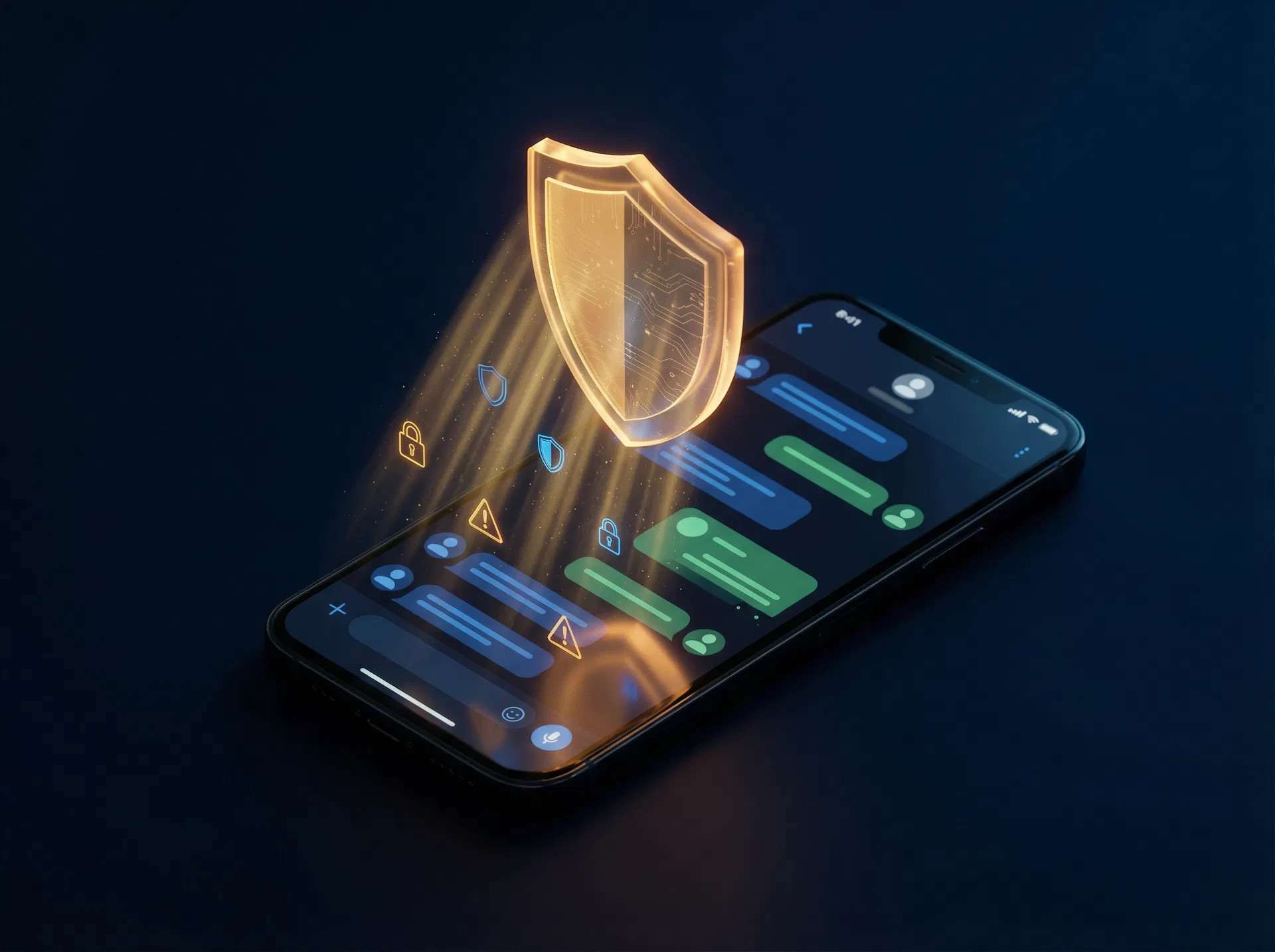 Proteção digital para WhatsApp