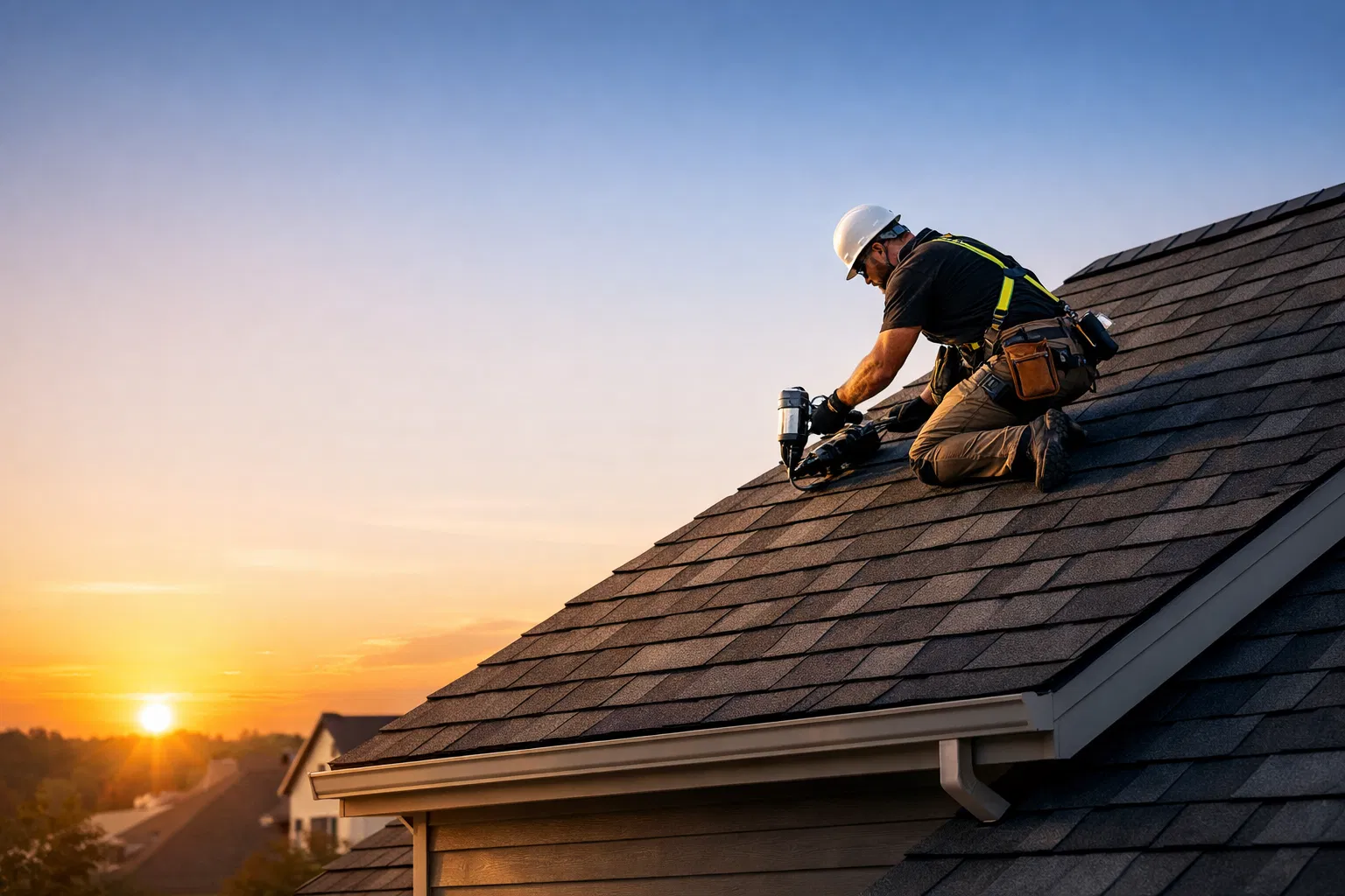 Professional Roofing Work