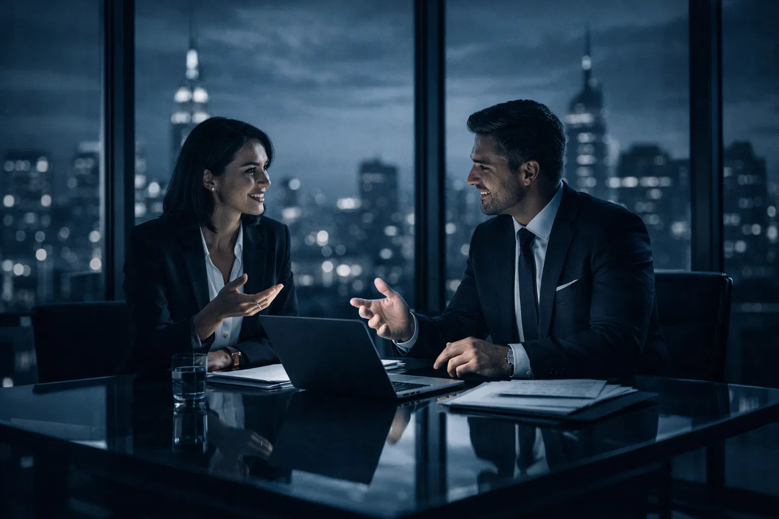 Professional language training environment with diverse team members