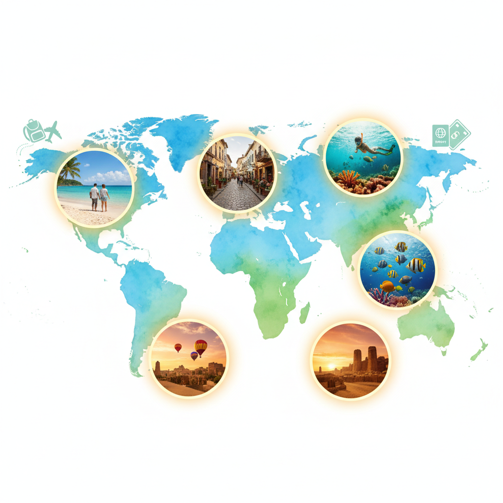 물가 걱정 뚝! 지갑도 웃는 해외여행지 TOP 5, 부담 없이 떠나봐요!