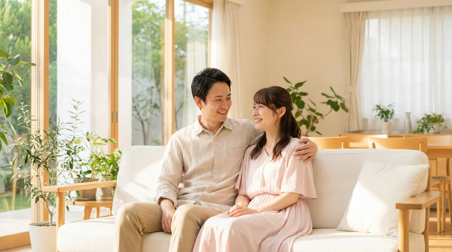 幸せなカップル