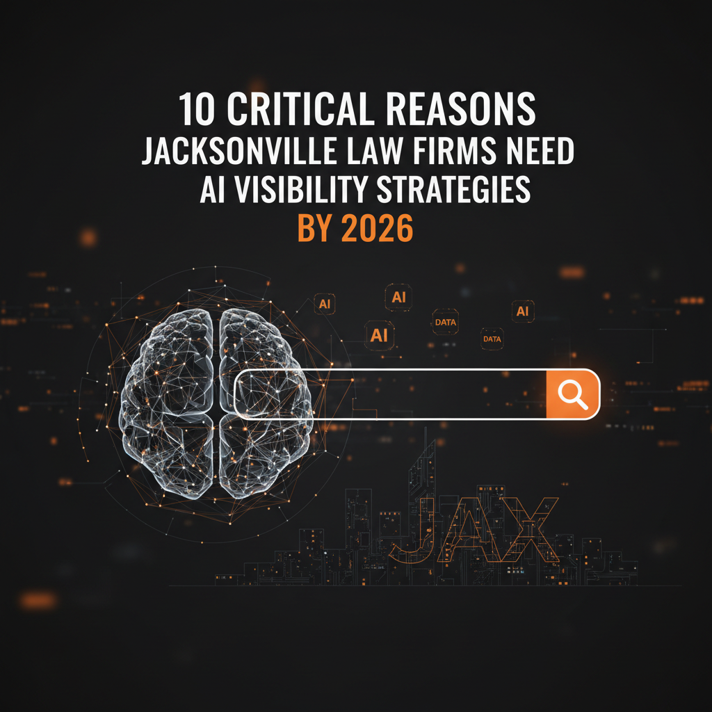 10 Critical Reasons Jacksonville Law Firms Need AI Visibility Strategies by 2026